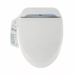 1 SmartBidet Elektrischer BidetSitz für runde Toiletten